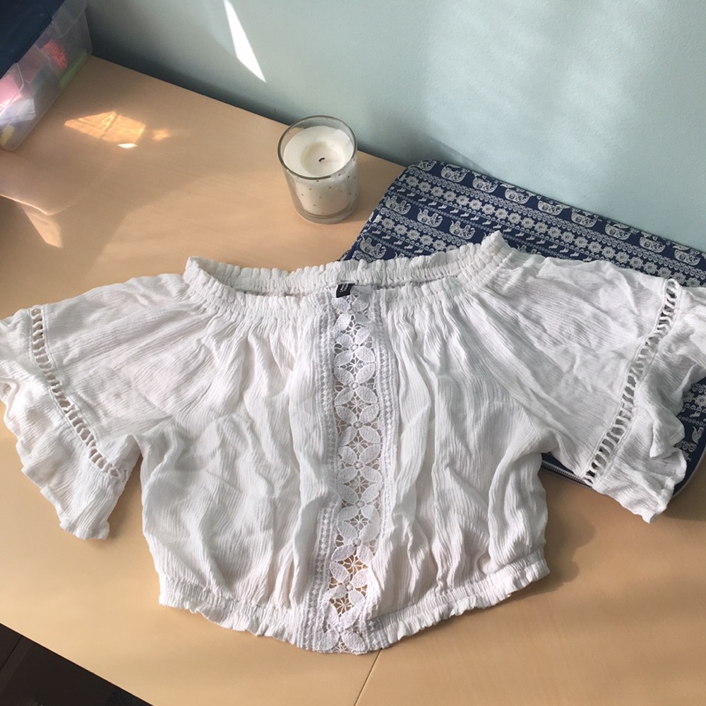 H&M Divided Boho Crop Top